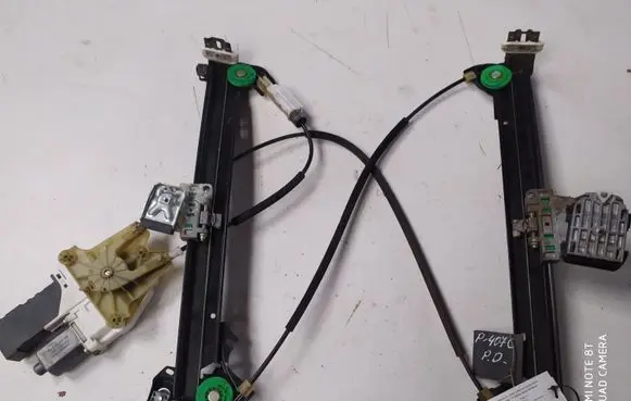 Peugeot 407 Front door window regulator with motor 9650800880 9662062180