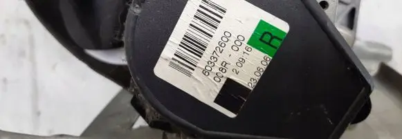 Mercedes-Benz CL C215 Rear seatbelt A2518600085