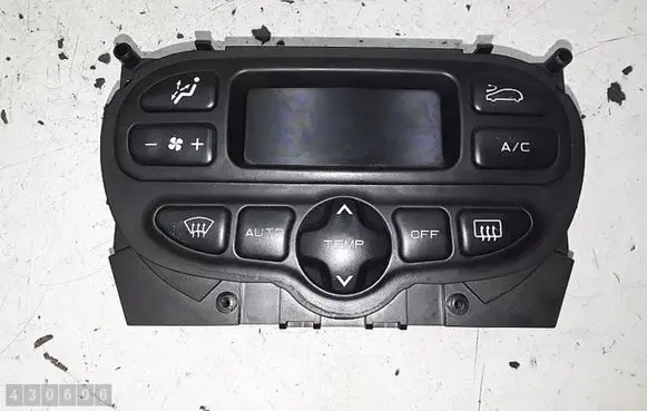 Peugeot 307 Climate control unit 96430991XT 9140010385