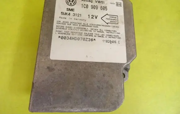 Volkswagen Sharan Airbag control unit/module 1C0909605