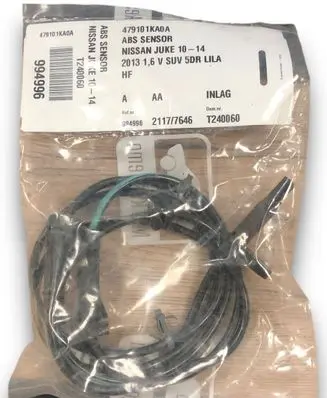Nissan Juke I F15 ABS brake wheel speed sensor 479101KA0A