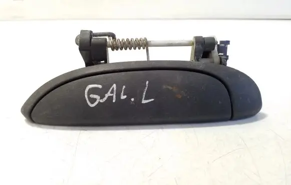 Rear door exterior handle
