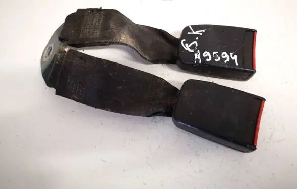 Middle seatbelt buckle (rear)