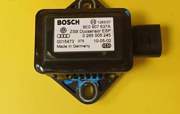 ESP acceleration yaw rate sensor