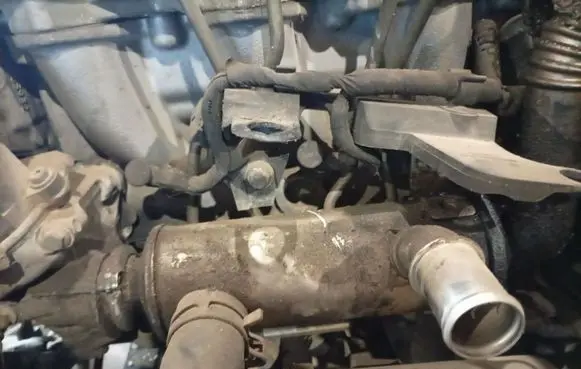 Citroen C4 I EGR valve cooler 9646762280