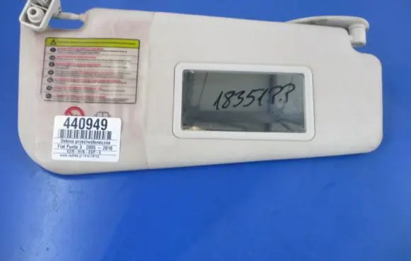 Fiat Punto (199) Sun visor