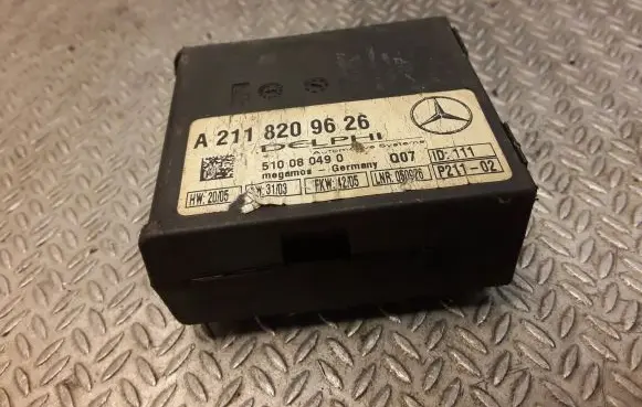 Mercedes-Benz CLS C219 Alarm control unit/module 2118209626 A2118209626