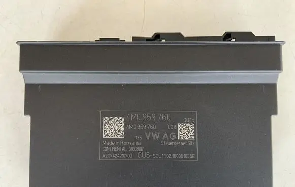 Audi A4 S4 B9 Seat control module 4M0959760