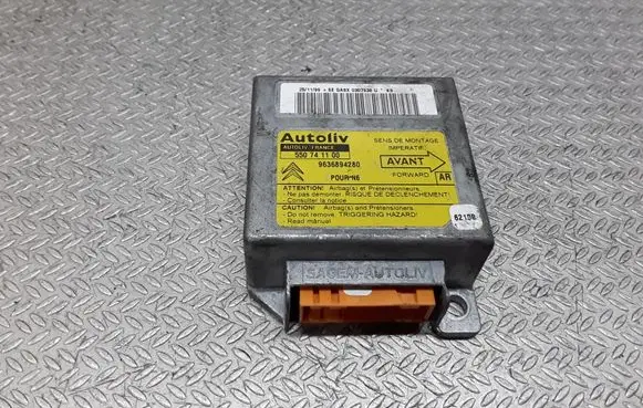 Citroen Xsara Airbag control unit/module 550741100 9636894280
