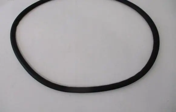 Front door glass trim molding