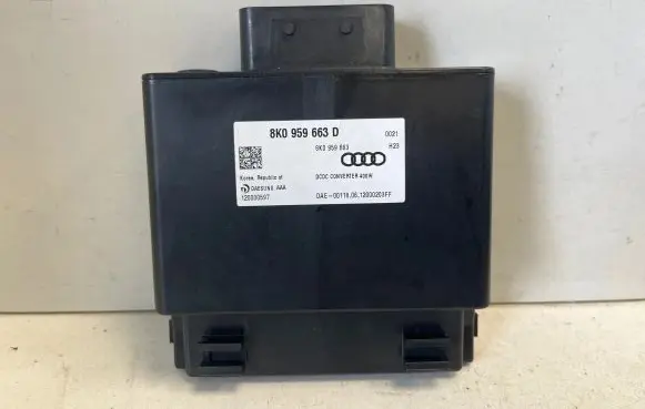 Audi A6 S6 C7 4G Voltage converter/converter module 8K0959663D 120000597 8K0959663