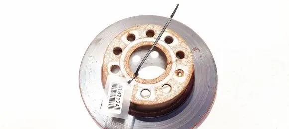 Audi A3 S3 8P Rear brake disc neventiliuojamas