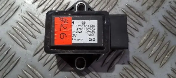 Nissan Note (E11) ESP acceleration yaw rate sensor 0265005265 47931bc40a