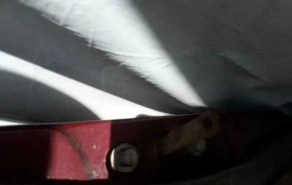 Honda Accord Front door check strap stopper 