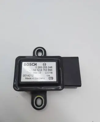 BMW X5 E53 ESP acceleration yaw rate sensor 753694 0265005248 0014212