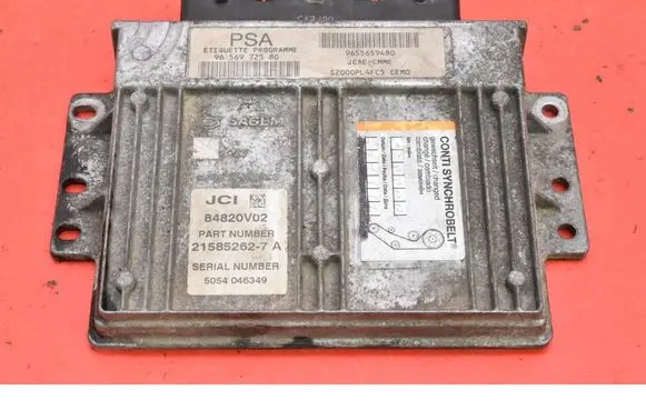 Peugeot 206 CC Engine control unit/module ECU 9656972580