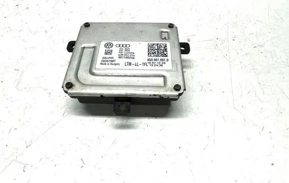 Audi A4 S4 B8 8K Headlight ballast module Xenon 4G0907697D 28357987 4G0907697