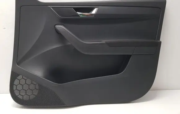Front door card panel trim