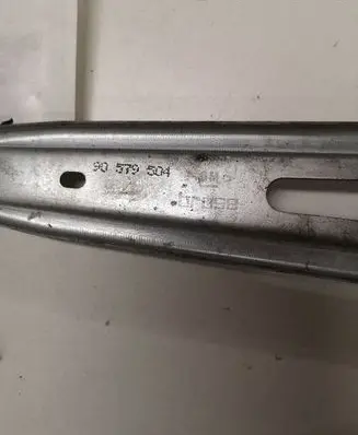 Opel Zafira A Rear door manual window regulator 90579504