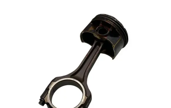 Piston with connecting rod