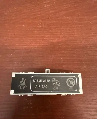 Renault Master III Seat belt warning relay 248602657R