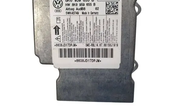 Audi A4 S4 B8 8K Airbag control unit/module 8K0959655B 5WK43749