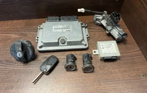 Citroen Jumper Engine control unit/module 0281011054 1345196080