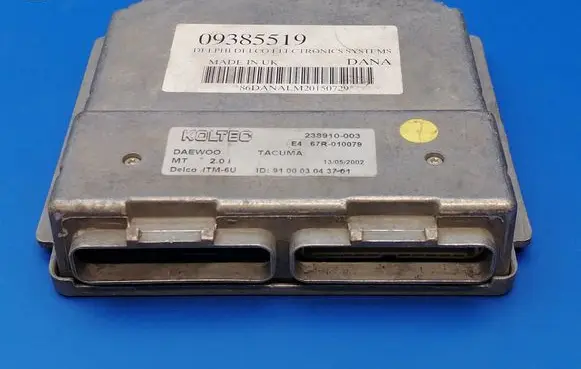 Opel Astra G Fuel injection control unit/module 09385519 238910003