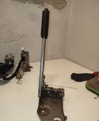 Renault Kangoo II Handbrake/parking brake lever assembly 
