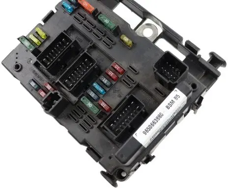 Peugeot 307 Fuse module 9650663880 30969877 BSMB5