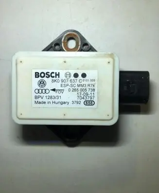 Audi Q5 SQ5 ESP acceleration yaw rate sensor 8K0907637C
