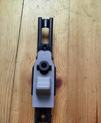 Nissan Micra Seat belt adjustment rail 87824AX601 33028803 0403317