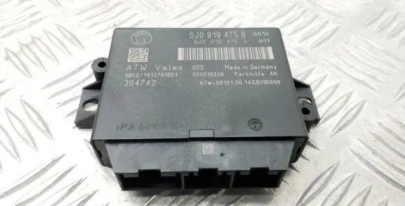 Skoda Superb B6 (3T) Parking PDC control unit/module 5J0919475B 5J0919475A