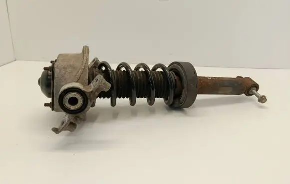 Volkswagen Touareg II Rear shock absorber with coil spring 7p0512345
