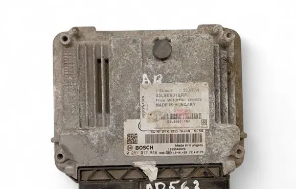 Volkswagen PASSAT B7 Engine control unit/module ECU 03L906018RF 0281017946