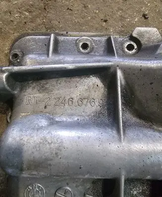 BMW 3 E46 Oil sump 22466769
