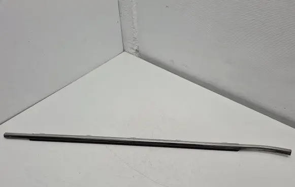 Front door glass trim molding