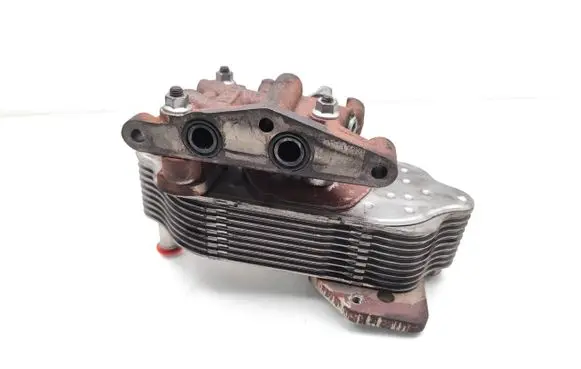 Engine oil radiator