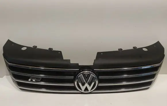 Volkswagen PASSAT B7 Front bumper upper radiator grill 3AA853651 3AA853653
