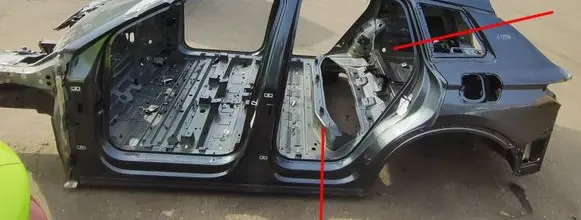 Audi Q6 e-tron Rear quarter panel 