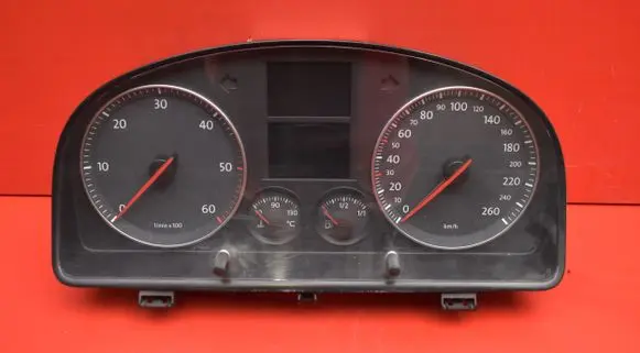 Volkswagen Touran I Speedometer (instrument cluster) 1T0920862A