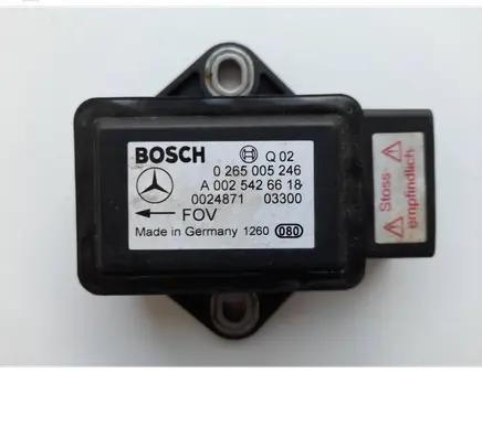 Mercedes-Benz E W211 ESP acceleration yaw rate sensor 0265005246