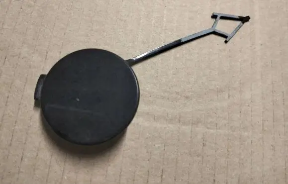 Volkswagen Touran II Rear bumper row hook cap/cover 1T0807441C