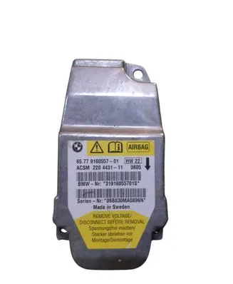 BMW 5 E60 E61 Airbag control unit/module 9160557