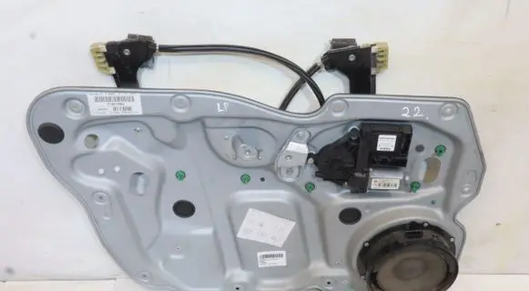 Volkswagen Touran I Front window lifting mechanism without motor 1T0959701D