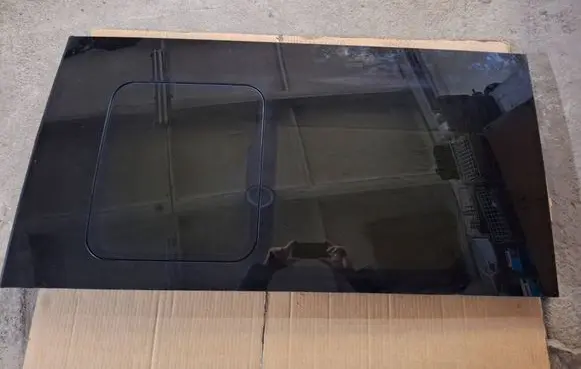 Volkswagen Multivan T7 Sliding door window/glass 43R004028