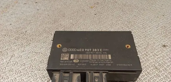 Audi Q7 4L Tow bar trailer control unit/module 4E0907383E