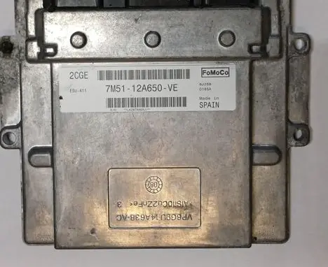 Ford Focus Engine control unit/module 7M5112A650VE