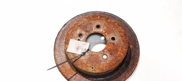 Mitsubishi Grandis Rear brake disc neventiliuojamas