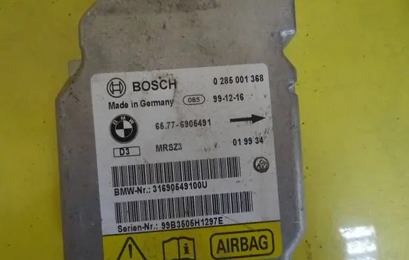 BMW 3 E46 Airbag control unit/module 65776905491 0285001368
